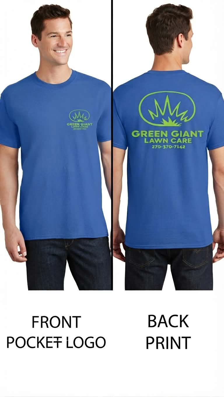 3 Port Company Tshirts Front/Back