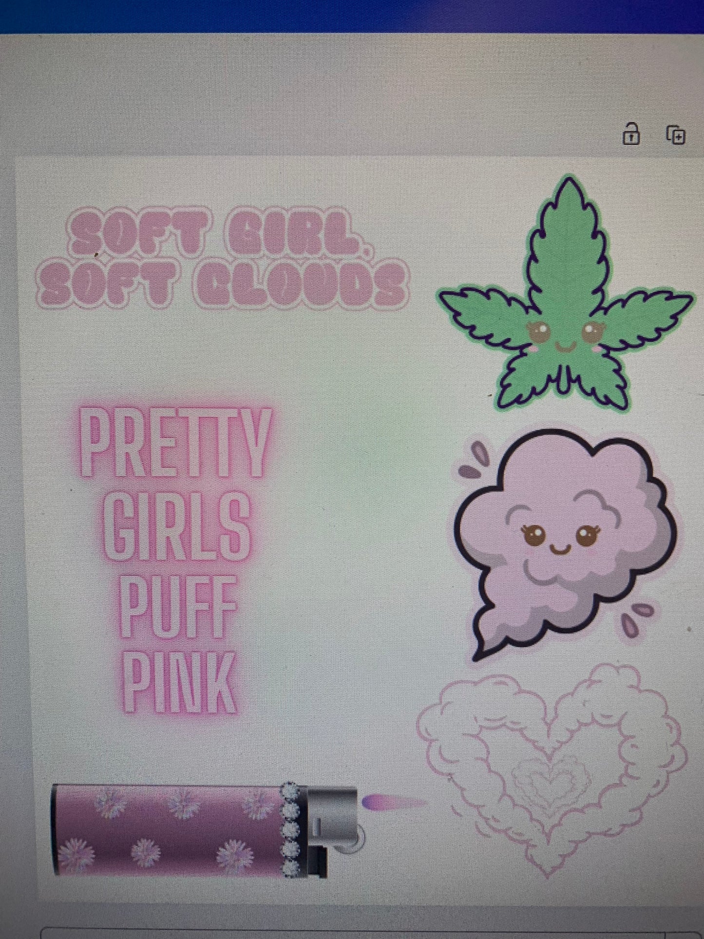 420 Soft Girl Gangsheet