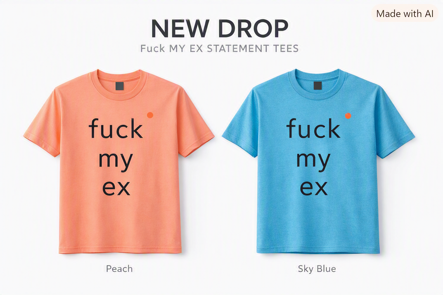 F* My Ex Statement Tee