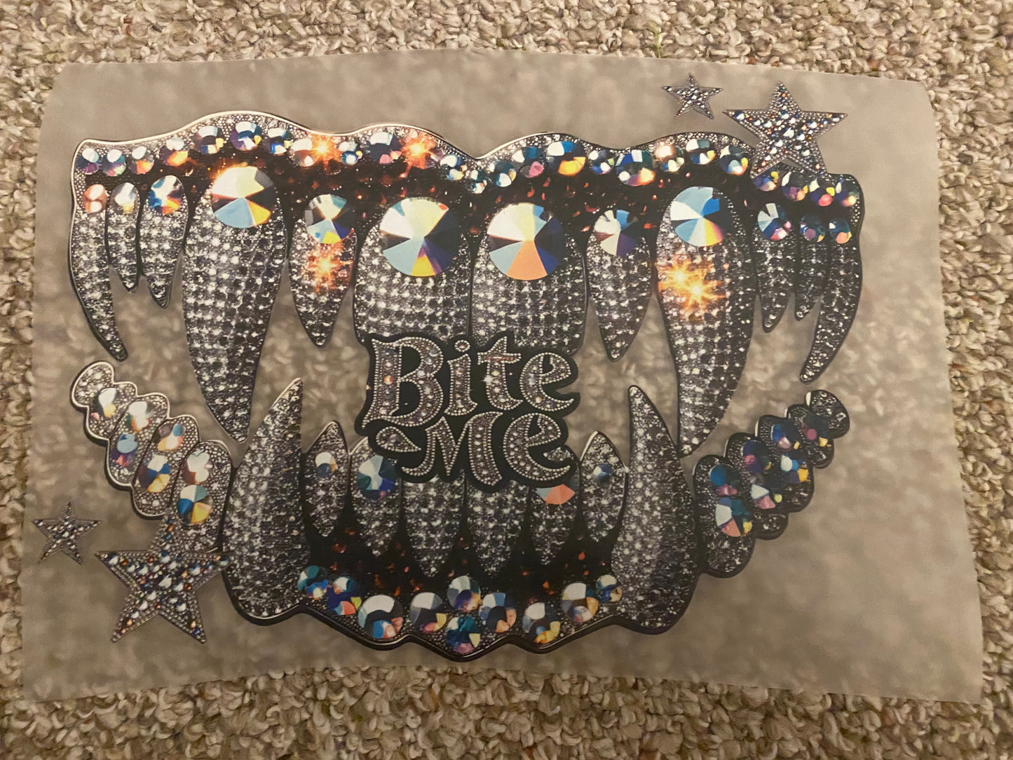 Bite Me DTF Single Transfer