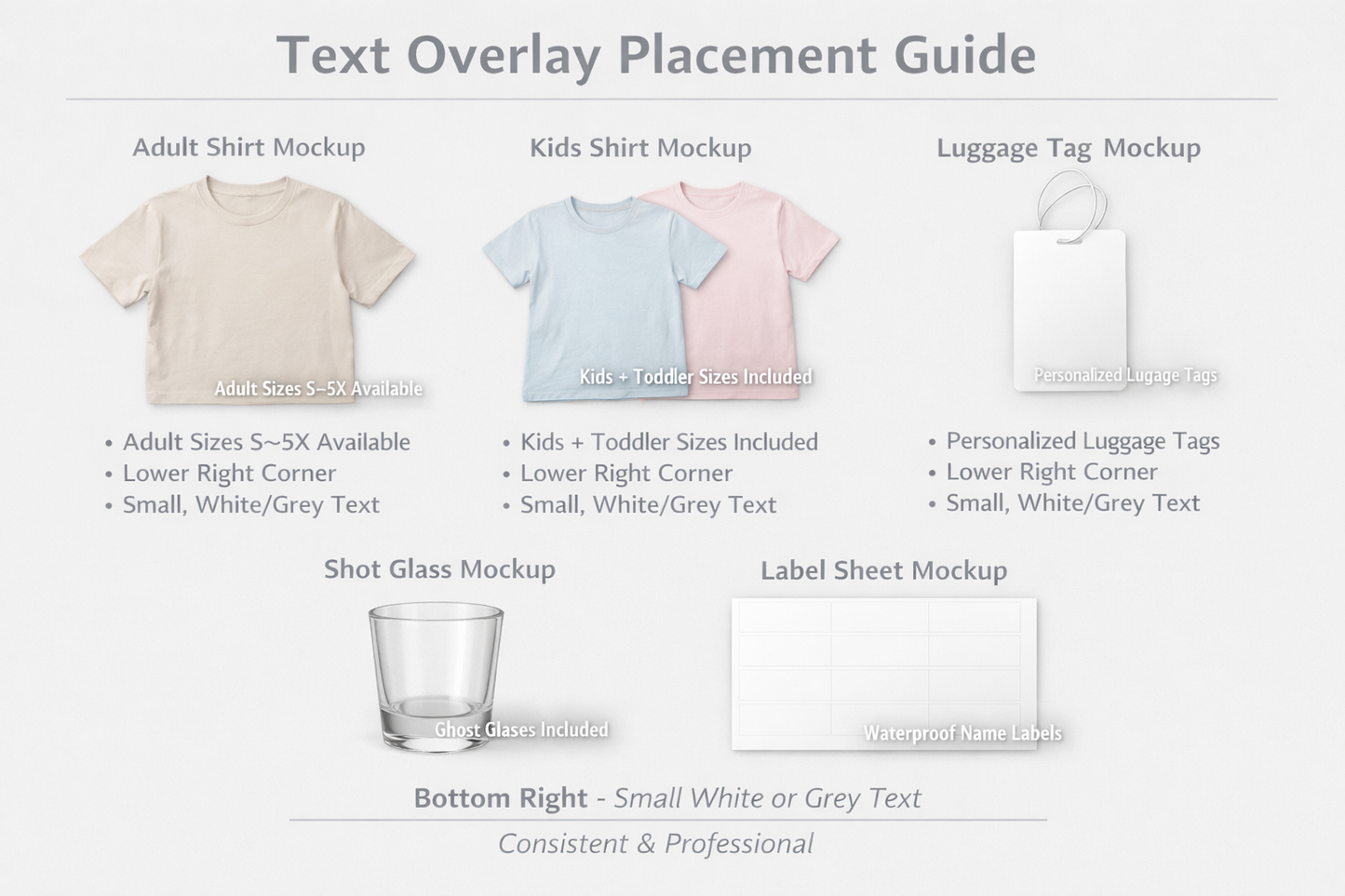 Custom Group Trip Bundle – Shirts, Luggage Tags, Shot Glasses & More (Better Bundle)